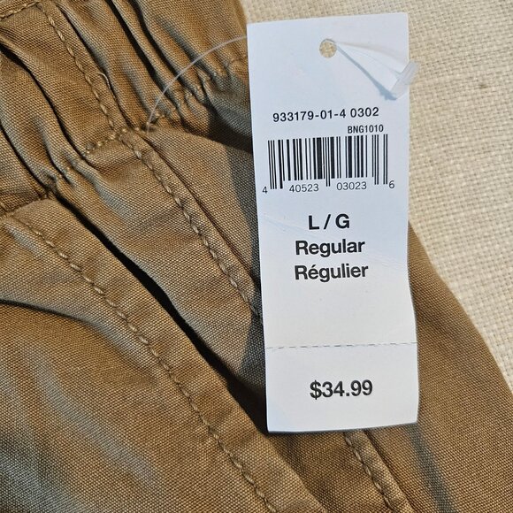 GAP Kids Boy's Brown Khaki Jogger Pants - Size L - Picture 4 of 7